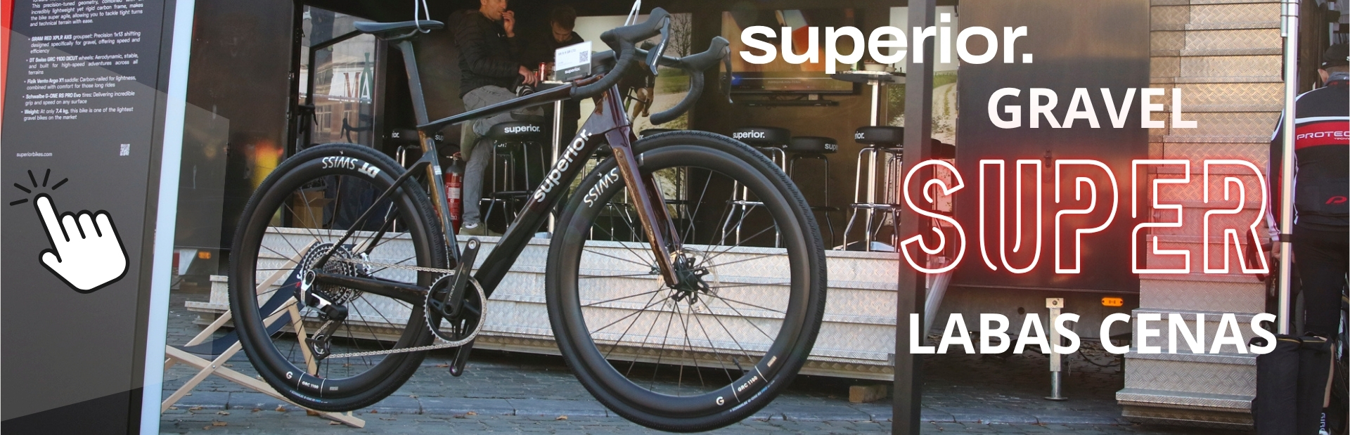 sup gravel super cenas